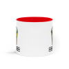 Bubble Tea Christmas Mug - White / Red - Ceramic