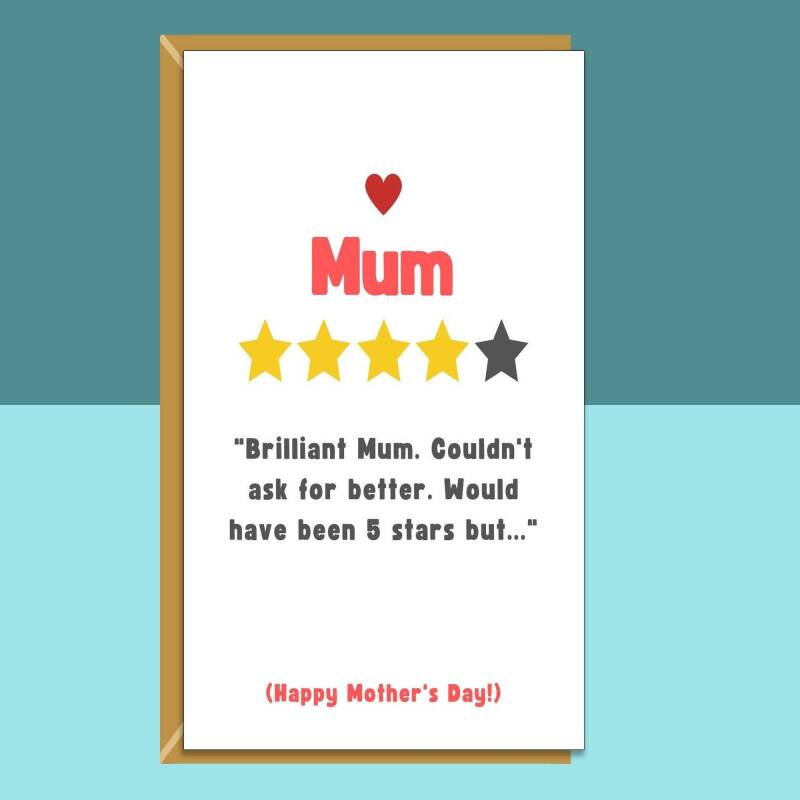 Customisable Mum Mother's Day Card - Ideal Personalised Mothers Day Greetings Card For Your Mum