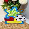 Handmade Personalised Football Cake Topper
