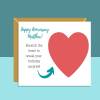 Surprise Scratch Card - Customisable Scratch and Reveal for Anniversary - For Him or For Her - Personalised
