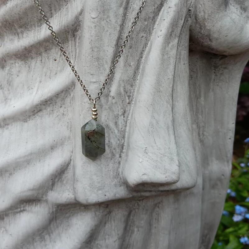 Labradorite Necklace - Intuition