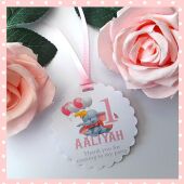 Personalised Dumbo Tags,Dumbo Party Bag Tags ANY AGE (unofficial)