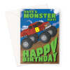 Monster Truck 8th Birthday Card For Boy - A5 Portrait - 1 Card