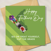 Funny Gardening Father's Day Card