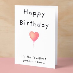 Birthday Card for Her Birthday Card Daughter Birthday Card For Sister Birthday Card For Mum Birthday Card For Friend - Small (4x6) / Blank Message