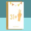 Funny 33rd Birthday Card - For Him or For Her - Turning 33 years old Card