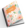 Personalised A5 Notebook - Pastel Floral