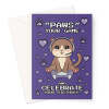 Cute Gamer Cat Birthday Card For Her - A5 Portrait - 1 Card