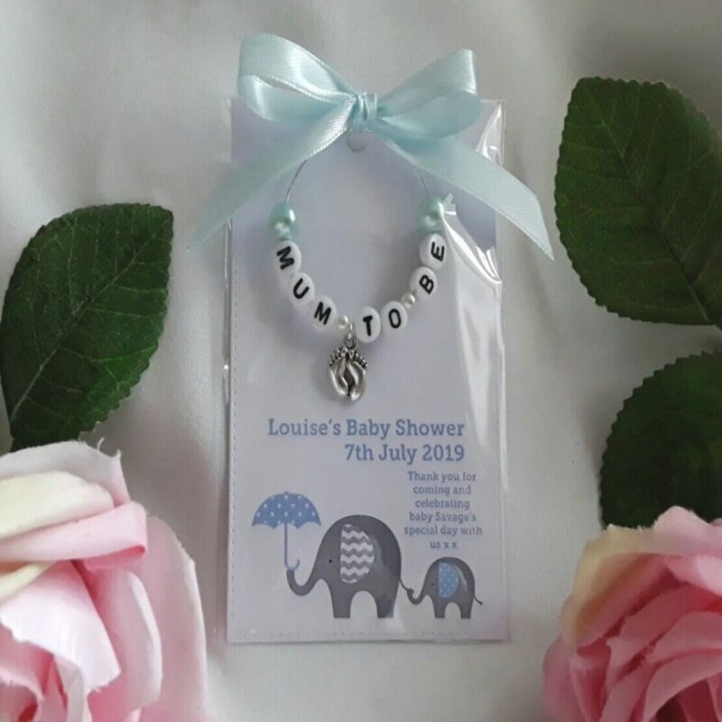 Mum to be gift, Baby shower wine glass charm gift, Dad to be gift - Mum to be