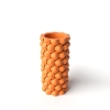 Tri-Weave Flower Vase - Matte Dark Green