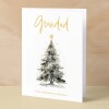 Christmas Card For Grandad Card For Him Xmas Card for Grandad Luxury Card For Christmas Card for Loved One Grandad Card Christmas Tree Card - Large (5x7) / Blank Message