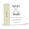 Wedding favor Coasters for guests, Custom wooden coasters, Personalised Wedding Table Coasters - Modern Save the date Cards for guests. - Single Sample - Yes