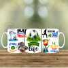 FOOTBALL MAD MUG