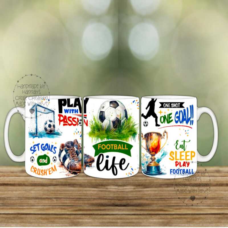 FOOTBALL MAD MUG