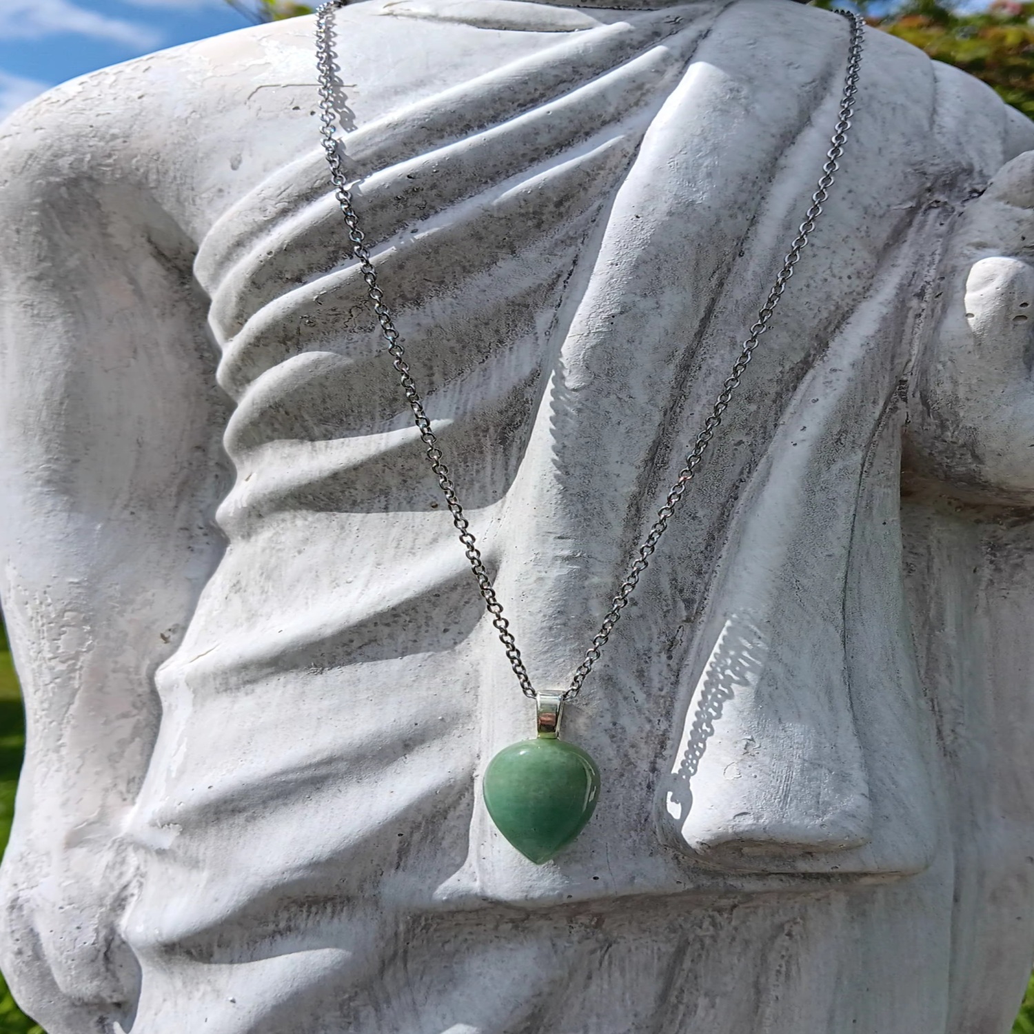 Green Aventurine Necklace - Calming