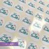 Logo Stickers Round or Square - Round - 37mm - Matt