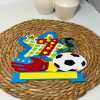 Handmade Personalised Football Cake Topper