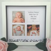 Personalised new baby box frame,new baby gift,new baby photo frame,nursery decor