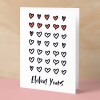 11th Wedding Anniversary Card For Wife Anniversary Card for Husband or Boyfriend Anniversary Card Girlfriend Eleventh Anniversary Eleven Year - Small (4x6) / Blank Message