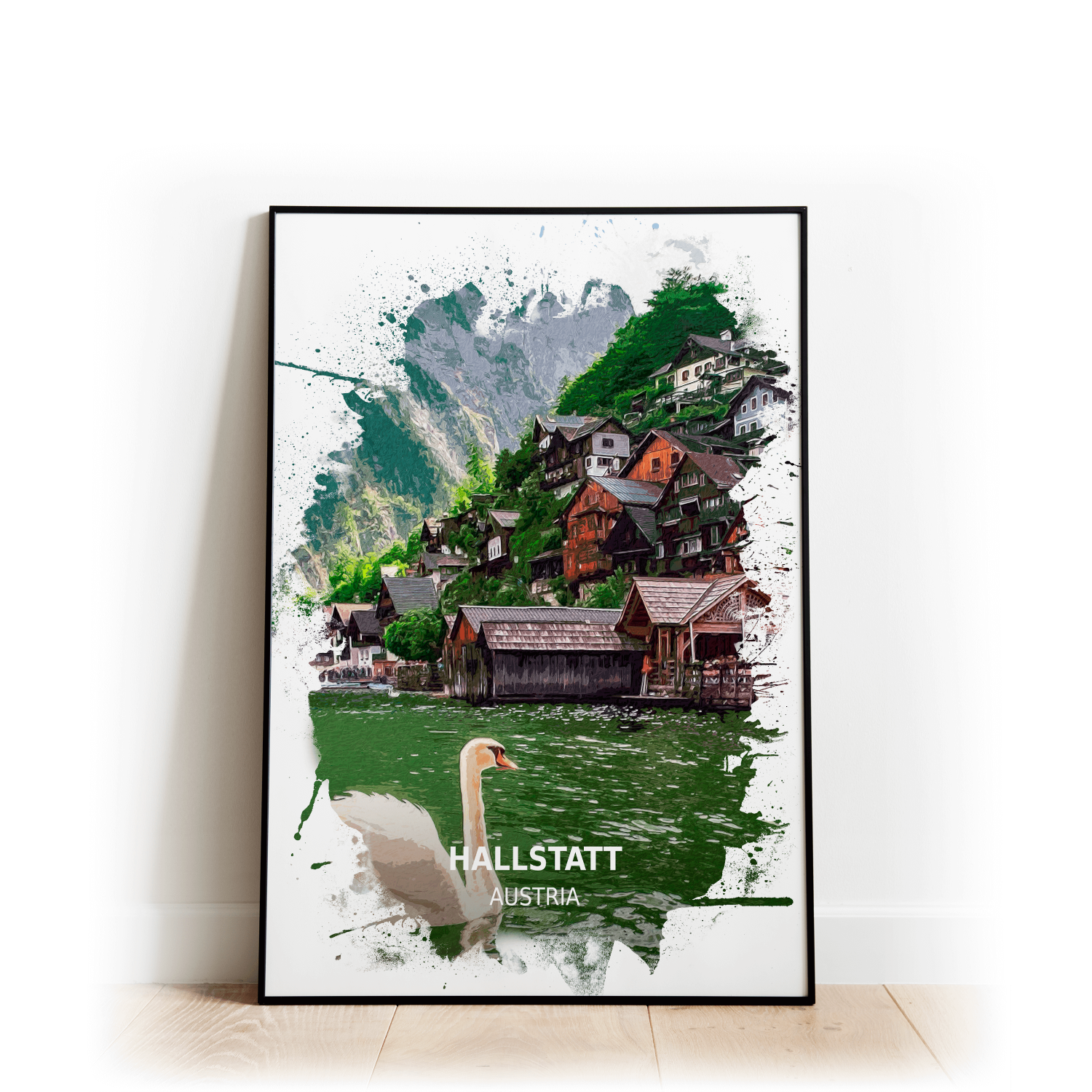 Hallstatt - Austria - Print - A4 - Standard - Print Only