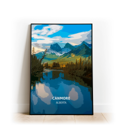 Canmore - Alberta - Print - A4 - Standard - Print Only