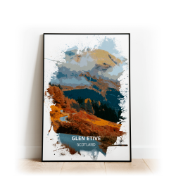 Glen Etive - Scotland - Print - A4 - Standard - Print Only