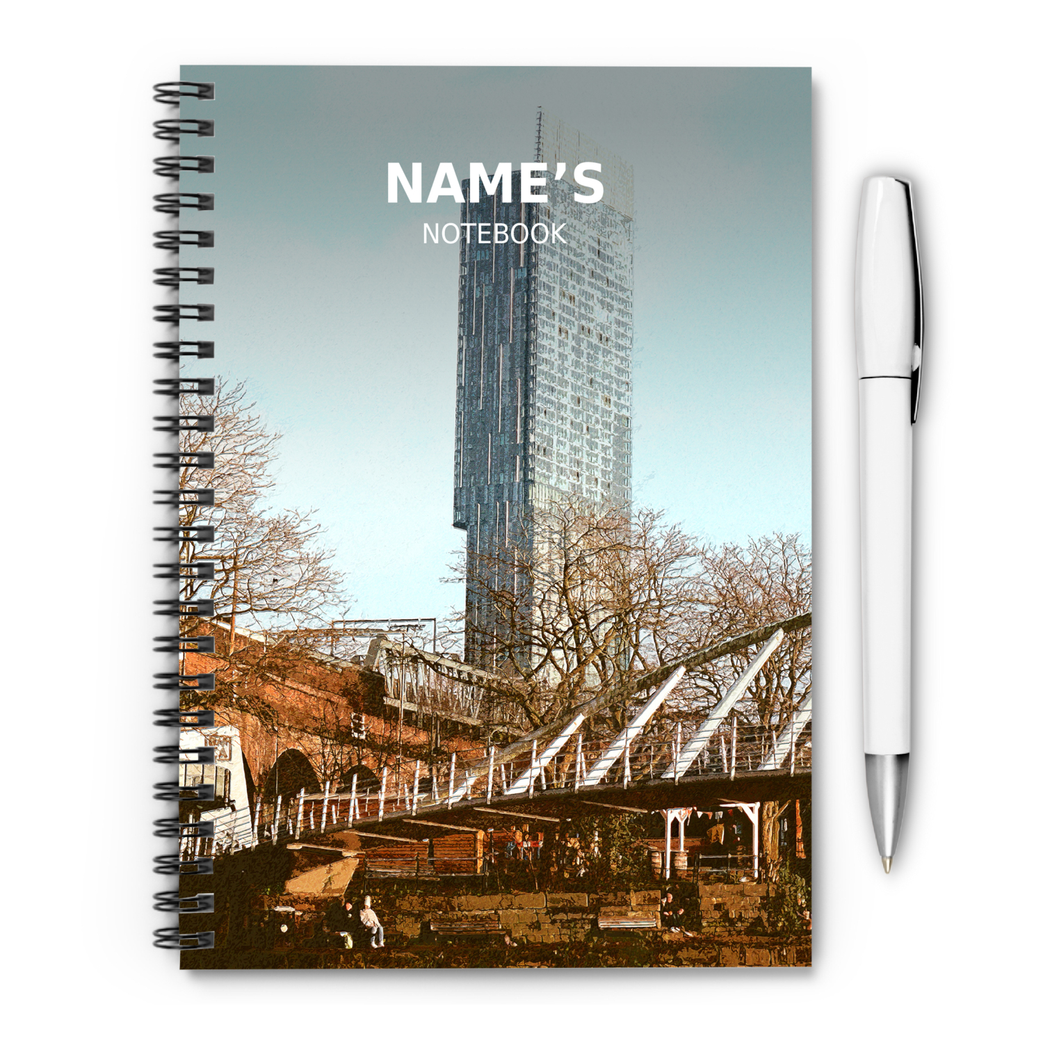Castlefield - Manchester - A5 Notebook - Single Note Book