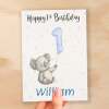 Personalised 1st, 2nd, 3rd, 4th, 5th Birthday Card for Son, Grandson, Nephew, Godson, Boys Koala Card - 1 - One - Blank Message