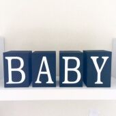 ANY COLOUR BABY BLOCKS,new baby gift,baby blocks,gender reveal decor,baby shower