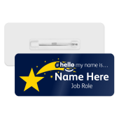 #hello my name is... Name Badge - Shooting Star