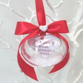 Personalised First Christmas Bauble,Baby's 1st Christmas Bauble,First Xmas Decor