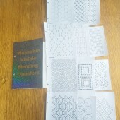 Visible Mending Bundle | Washable Transfers | Removable Mending Transfers | Sashiko