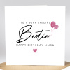 Bestie Birthday Card, Happy Birthday Bestie Card, Birthday Card For Bestie, Best Friend Birthday Card, Personalised Best Friend Birthday - A6 - 4.1" x 5.8"