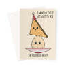 Funny Chinese Food Birthday Card - Wonton And Prawn Toast - A5 Portrait - 1 Card