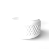 The Uvix Planter Pot with Drainage Tray & Stand Included - Black - 3"