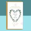 Customised Wedding Card - Personalised Wedding Day Card For Husband and Wife - Perfect card for anyone's special day - Large - Personalised inside