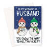 Heartfelt Christmas Card For Husband - A5 Portrait - 1 Card