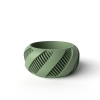 The Brimo Planter Pot with Drainage Tray & Stand Included - Matte Dark Green - 3"