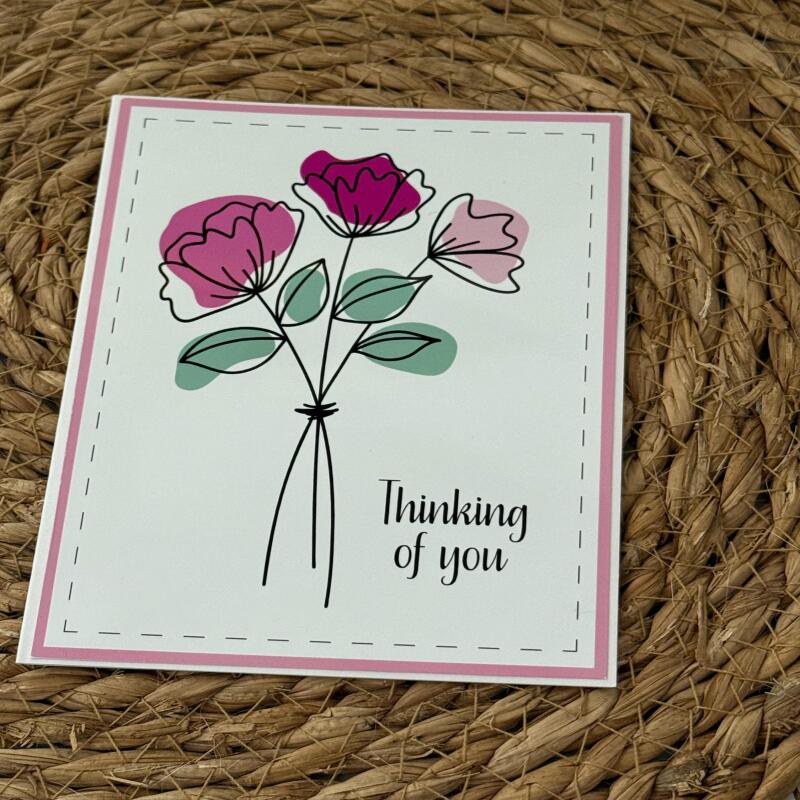 Handmade Floral Card Set