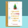 Funny Christmas Cards Pack of 5 - Rude, Adult, Cheeky Bundle of Xmas Cards ideal for friends and family this Christmas - For Him or For Her