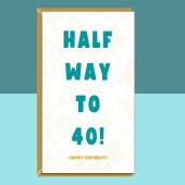 Funny 20th Birthday Card - For Him or For Her - Turning 20 years old - Personalised if needed - Gift Ideas - Cheeky Greetings Card