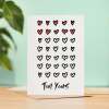 10th Wedding Anniversary Card For Wife Anniversary Card for Husband or Boyfriend Anniversary Card For Girlfriend Tenth Anniversary Ten Year - Small (4x6) / Blank Message