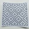 Square Washable Sashiko Transfers | Removable Mending Transfers