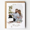 Thank You Wedding Cards | Personalised Photo Wedding Thank You Cards Personalised Thank You Card From Bride and Groom | Wedding Photo Card - A6 - 4.1" x 5.8"