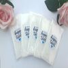 5 pkts Happy tears tissues, wedding tissues, wedding guest tissues - 5 pkts