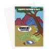 Funny Dinosaur Father's Day Card - A5 Portrait - 1 Card