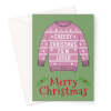 Cheesy Film Lover Christmas Jumper Card - A5 Portrait - 1 Card