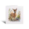 Notelet Card of a Deer For Anyone Any Occasion Card For Her or For Him Card For Birthday or Easter Card Thank You Card - Square (6x6) / Blank Message