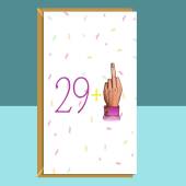 Funny 30th Birthday Card - for him or for her - turning 30 years old - Ideal for your friend, daughter, son, sister, brother or colleague