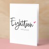 Eighteen Year Anniversary Card For Husband 18 Year Anniversary Card Boyfriend or Girlfriend Wedding Anniversary Card For Wife - Small (4x6) / Blank Message